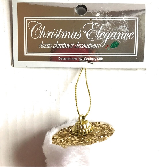 1 Christmas Gold Ice Skate Tree Ornaments Christmas Decoration - NWT Gift 🎁 - Picture 4 of 4